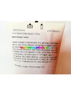   Porn Sperm Fake Sperm 125 ml, áttetsző, fehér színű, gél állagú mesterséges sperma, műsperma, sikosító, vízbázisú - Orion