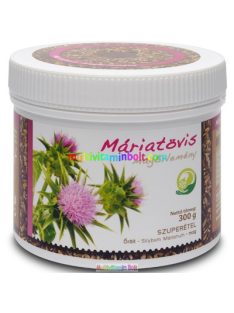 Máriatövis magőrlemény Őrölt 200 g, Silybum Marianum mag - MannaVita