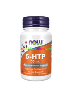 5-HTP 50 mg - 30 vegán kapszula - NOW Foods