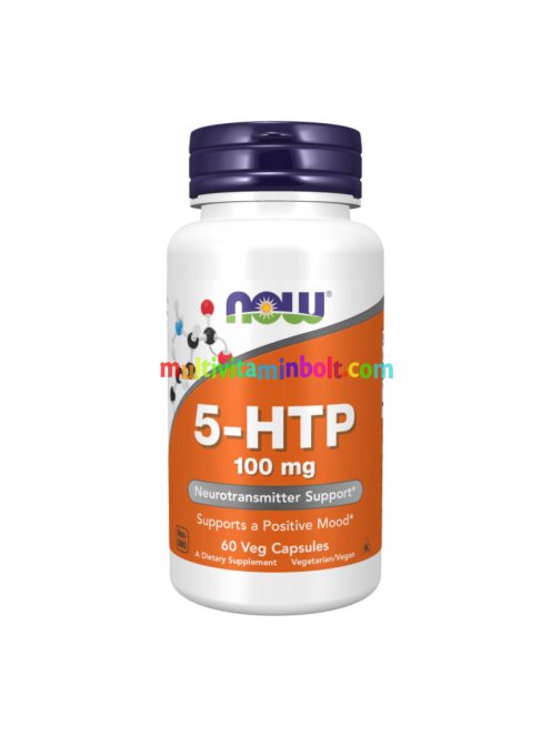 5-HTP 100 mg - 60 vegán kapszula - NOW Foods