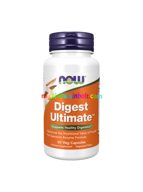 Digest Ultimate - 60 vegán kapszula - NOW Foods