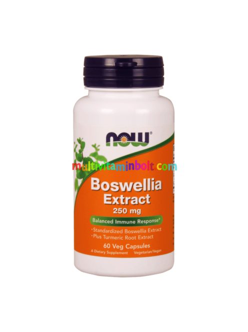 Boswellia Extract 250 mg - 60 vegán kapszula - NOW Foods