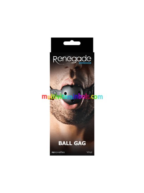 Renegade Bondage Ball Gag Black