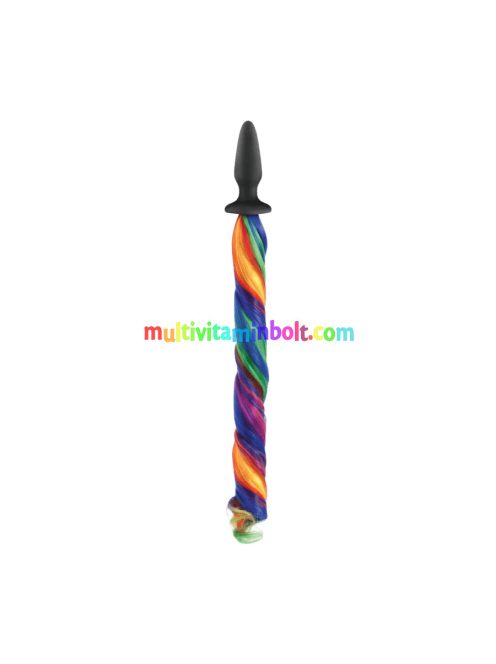 Unicorn-Tails-Rainbow-anal-plug-analdugo-unikornis-szivarvany-farok-novelties