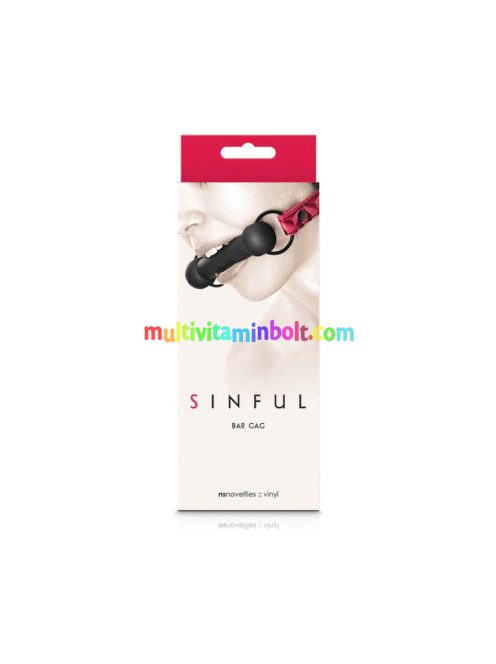 Sinful Bar Gag Pink