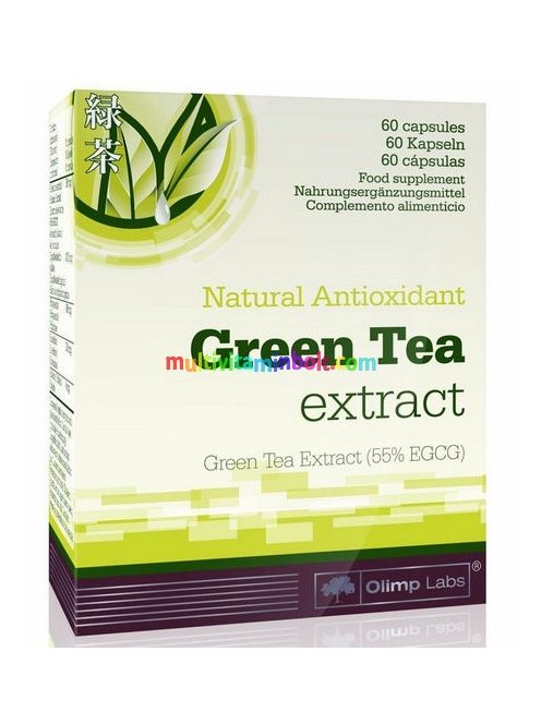 Green Tea zsírégető 60 db kapszula, Zöld tea - Olimp Labs 