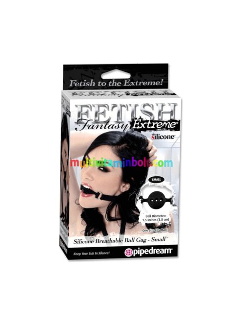 Fetish Fantasy Extreme Silicone Breathable Ball Gag - Small