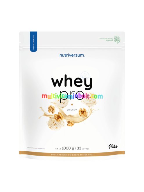 Whey PRO - 1000 g - dió - Nutriversum