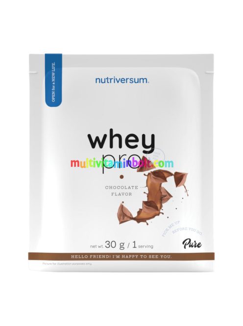 Whey PRO - 30 g - csokoládé - Nutriversum