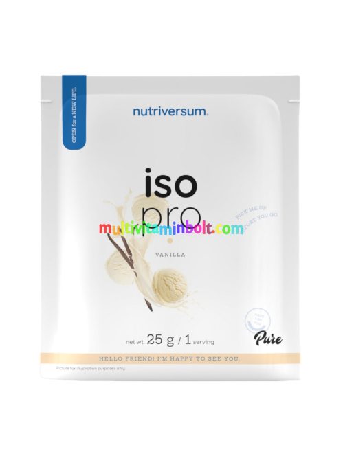 ISO PRO - 25 g - vanília - Nutriversum