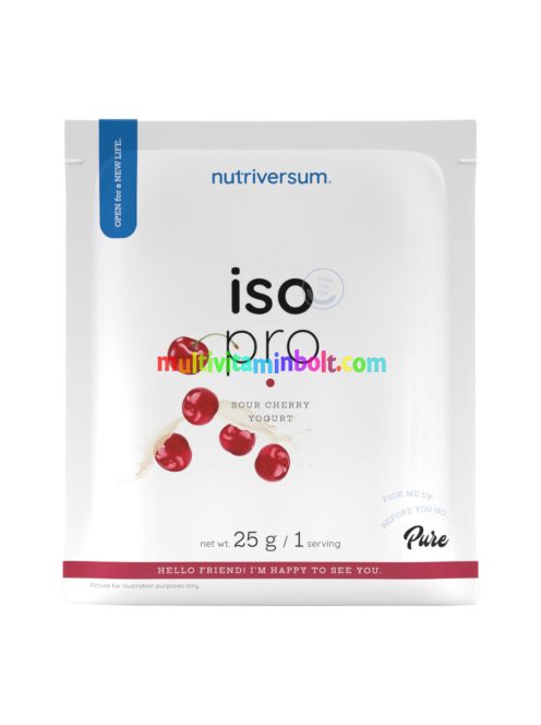 ISO PRO - 25 g - meggy-joghurt - Nutriversum