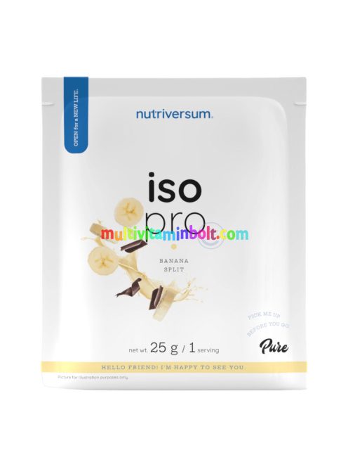 ISO PRO - 25 g - banán split - Nutriversum