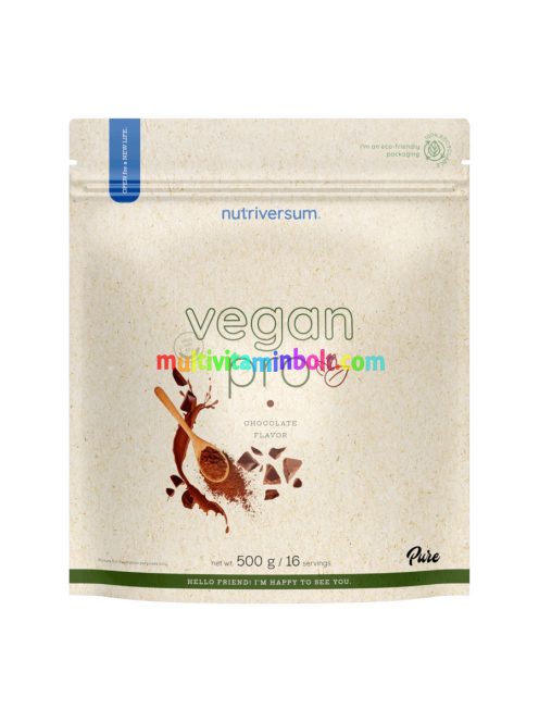 Vegan Pro - 500 g - csokoládé - Nutriversum