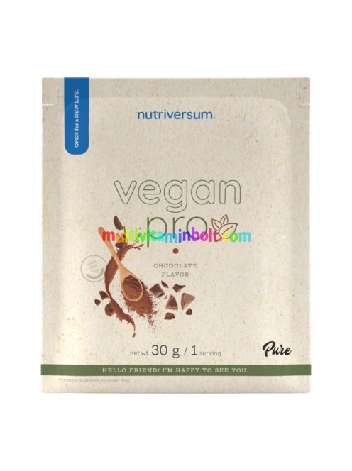 Vegan Pro - 30 g - csokoládé - Nutriversum