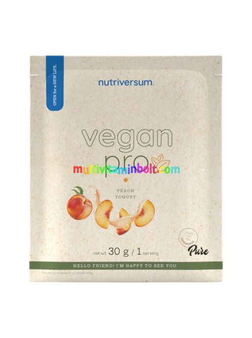 Vegan Pro - 30 g - barack-joghurt - Nutriversum