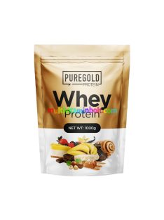   Whey Protein fehérjepor - 1 000 g - PureGold - erdei gyümölcs