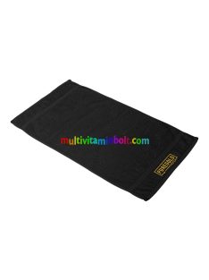 100% Pamut Fekete törölköző 40x80cm - PureGold