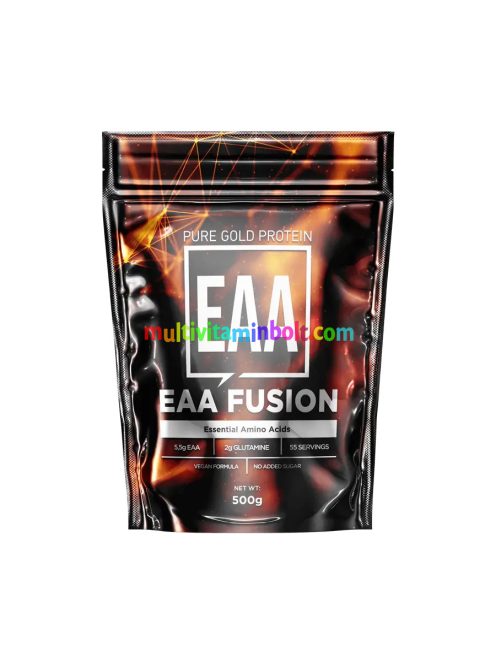 EAA Fusion ízesített esszenciális aminosav italpor - Green Apple 500g - PureGold