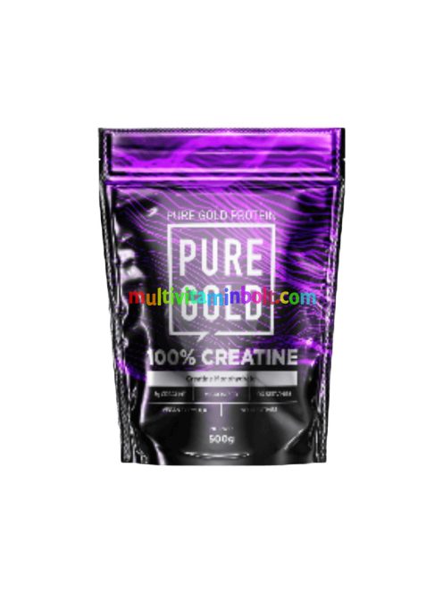 Creatine Monohydrate italpor - ízesítetlen - 500g - PureGold