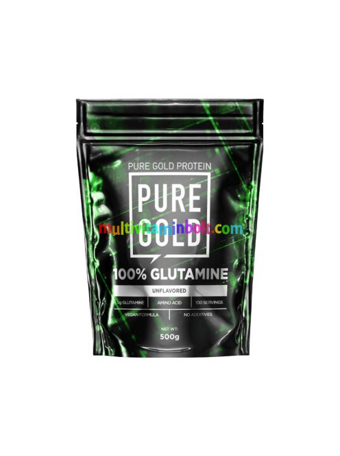 L-Glutamine italpor - 500g - ízesítetlen - PureGold