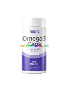 Omega 3 halolaj - 100 kapszula - PureGold