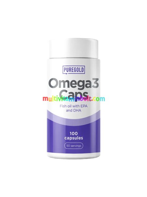 Omega 3 halolaj - 100 kapszula - PureGold