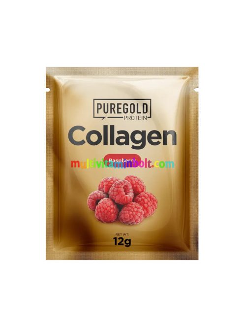 Collagen Marha kollagén italpor - Málna - 12g - PureGold