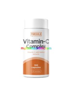   C-Complex C-vitamin növényi kivonatokkal - 100 kapszula - PureGold