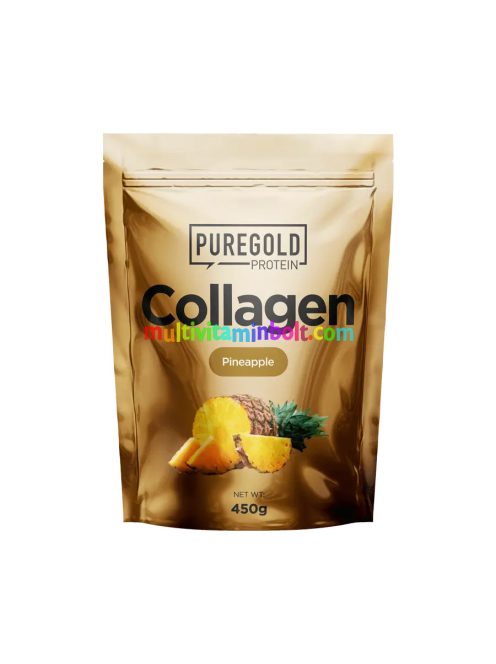 Collagen Marha kollagén italpor - Ananász - 450g - PureGold