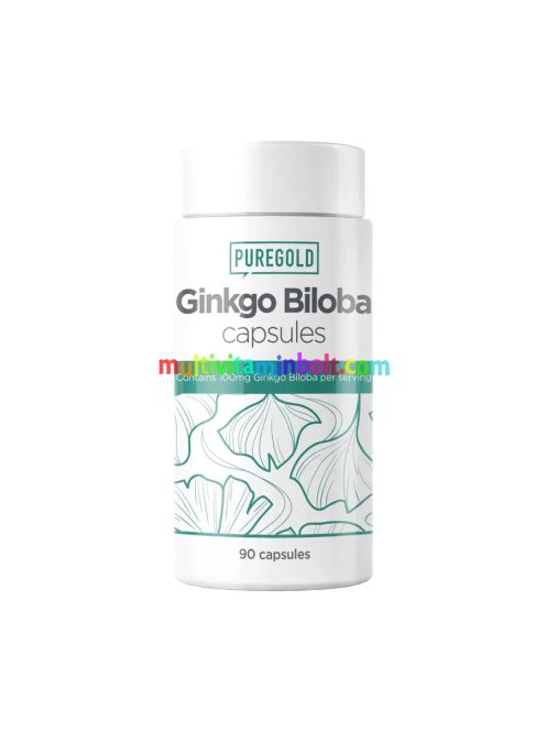 Ginkgo Biloba étrend-kiegészítő formula - 90 kapszula - PureGold