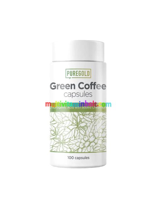 Green Coffee étrend-kiegészítő - 100 kapszula - PureGold