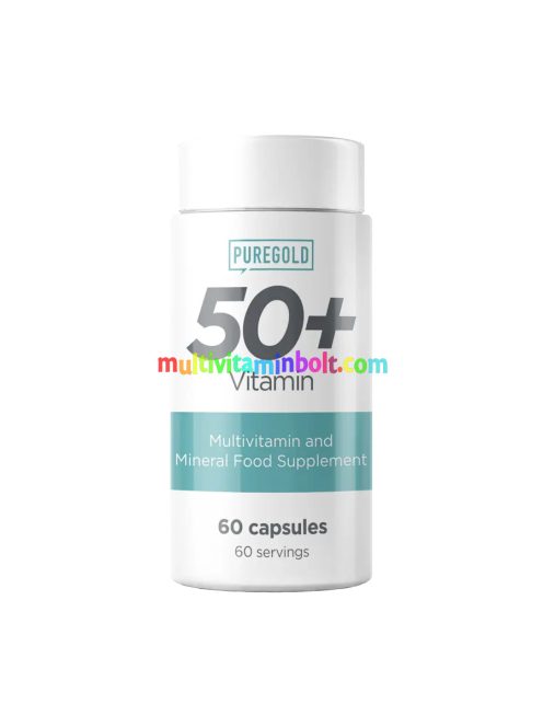 Daily Vitamin 50+ étrendkiegészítő - 60 kapszula - PureGold