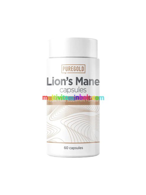 Lions Mane étrend-kiegészítő formula - 60 kapszula - PureGold