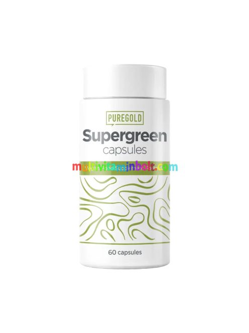 Super Green étrend-kiegészítő - 60 kapszula - PureGold