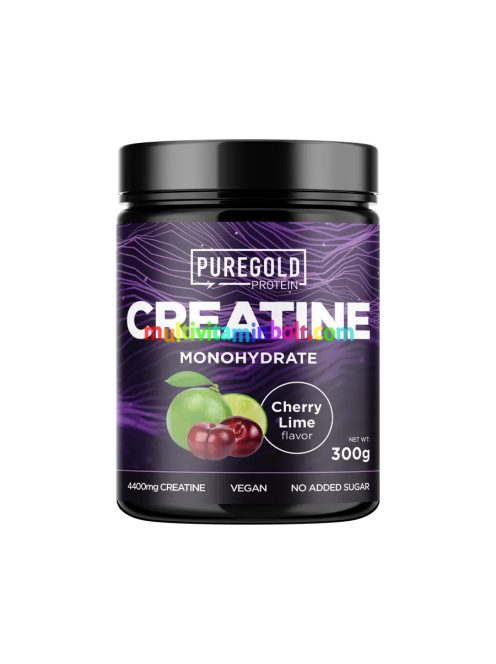 Creatine Monohydrate italpor - cherry lime - 300g - PureGold