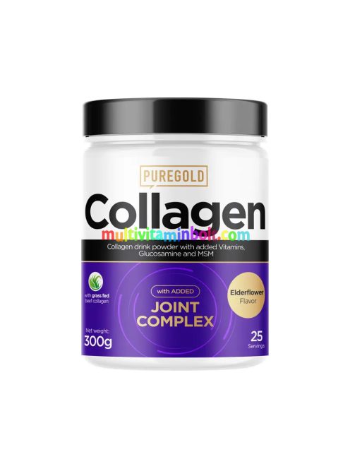 Collagen Marha + Joint Complex kollagén italpor - Bodza - 300g - PureGold