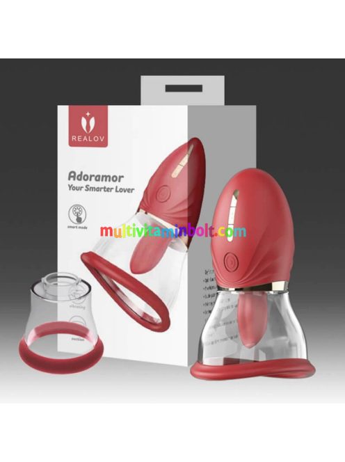 Adoramar Magic Tongue Pleasure - Two Cup - (piros)