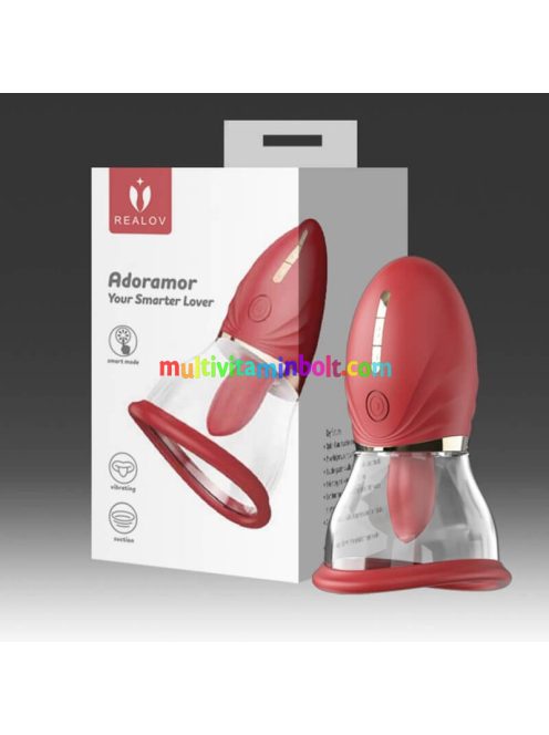 Adoramar Magic Tongue Pleasure - One Cup - (piros)