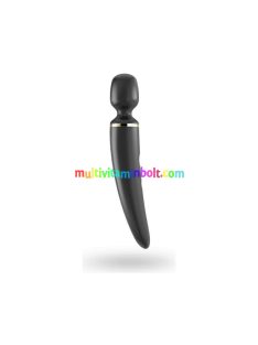 Satisfyer Wand-er Woman masszázs vibrátor (fekete)