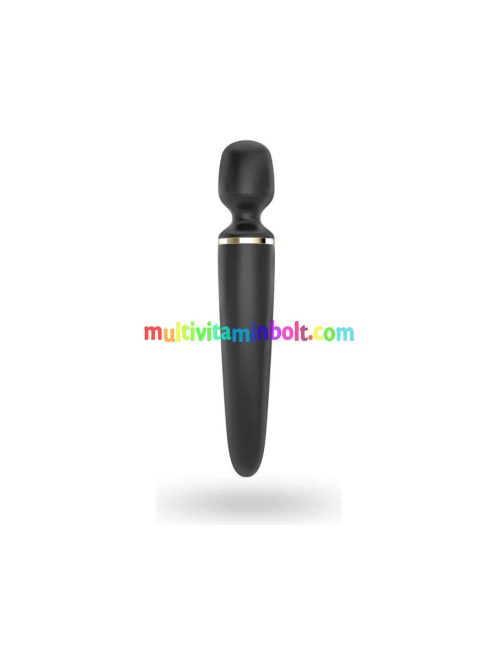 Satisfyer Wand-er Woman masszázs vibrátor (fekete)