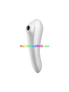 Satisfyer Dual Pleasure White - csiklóizgató (fehér)