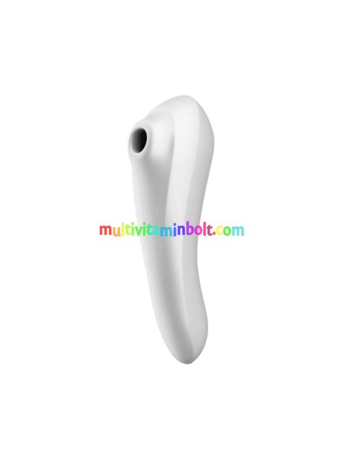 Satisfyer Dual Pleasure White - csiklóizgató (fehér)