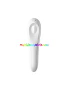 Satisfyer Dual Pleasure White - csiklóizgató (fehér)