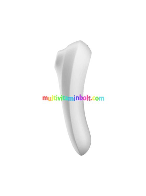 Satisfyer Dual Pleasure White - csiklóizgató (fehér)