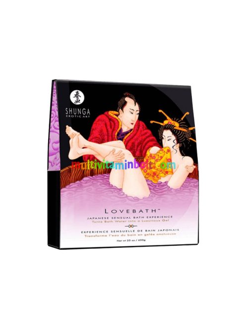 Love Bath fürdőzselé - érzéki lótusz - 650g