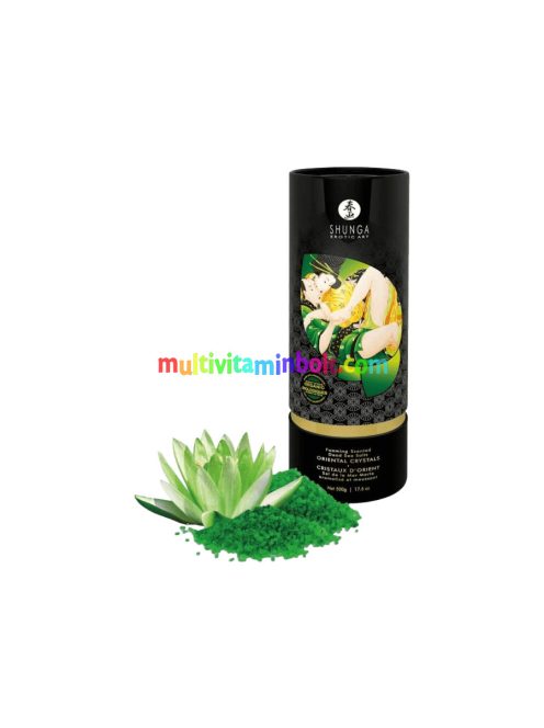 Oriental Crystals Lotus Flower fürdősó - 100% holt-tengeri sóból - 500g