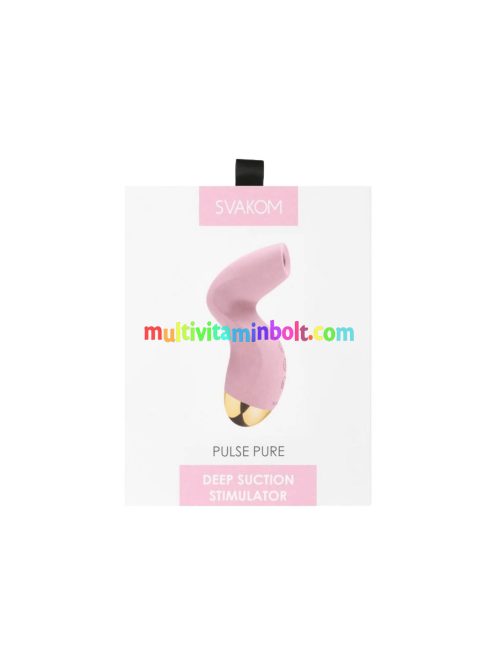 Pulse Pure Pink - léghullámos csiklóizgató - Svakom