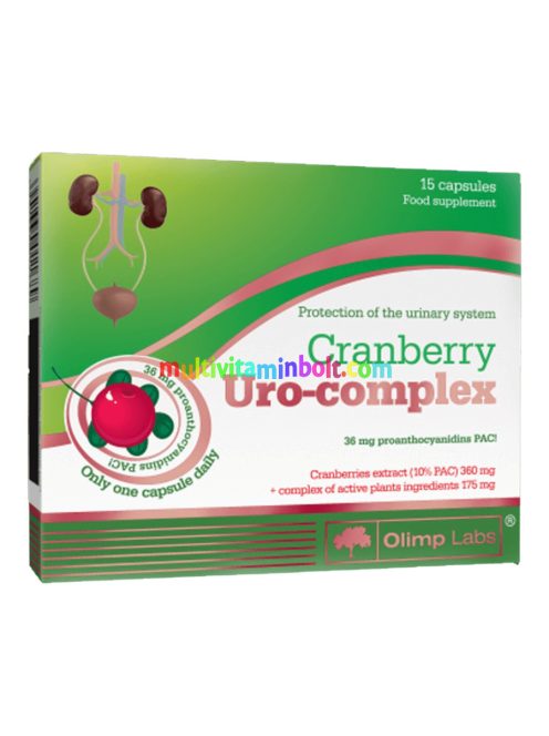 Cranberry Uro-complex - 15 kapszula - Olimp Labs