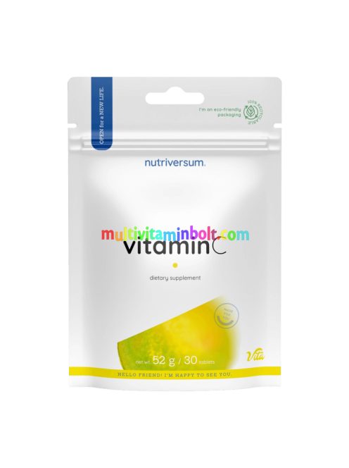 Vitamin-C-30-tabletta-Nutriversum