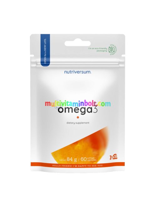 Omega 3 - 60 kapszula - Nutriversum